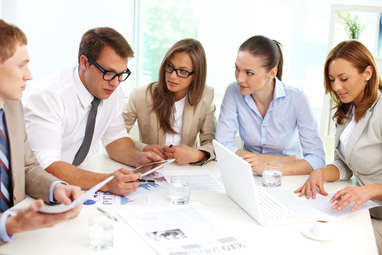 Interactive financial modeling workshop session